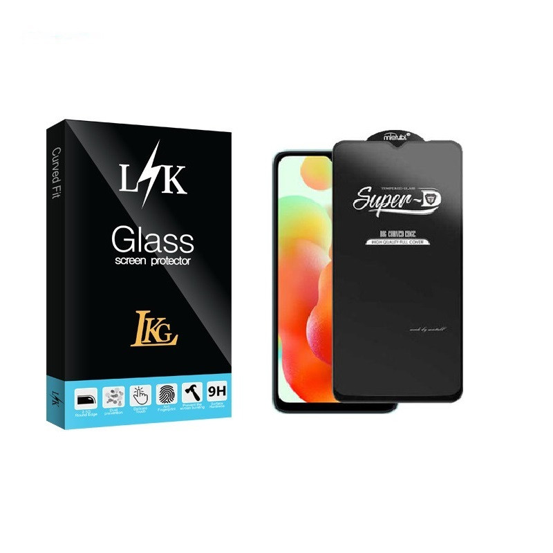 محافظ صفحه نمایش شیشه ای ال کا جی مدل Super-D مناسب برای گوشی موبایل  شیائومی Redmi 12C