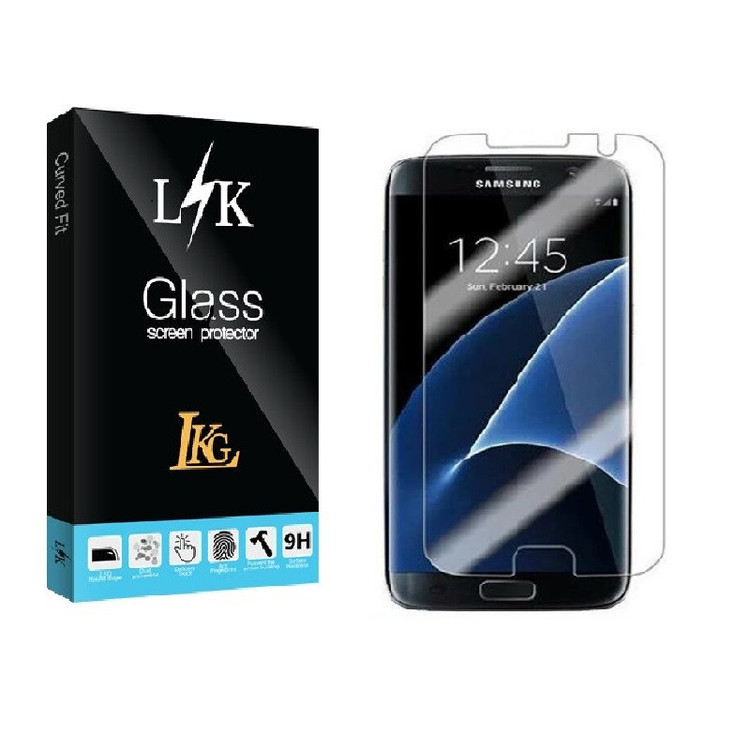 محافظ صفحه نمایش ال کا جی مدل LK UV مناسب برای گوشی موبایل سامسونگ Galaxy S7 edge