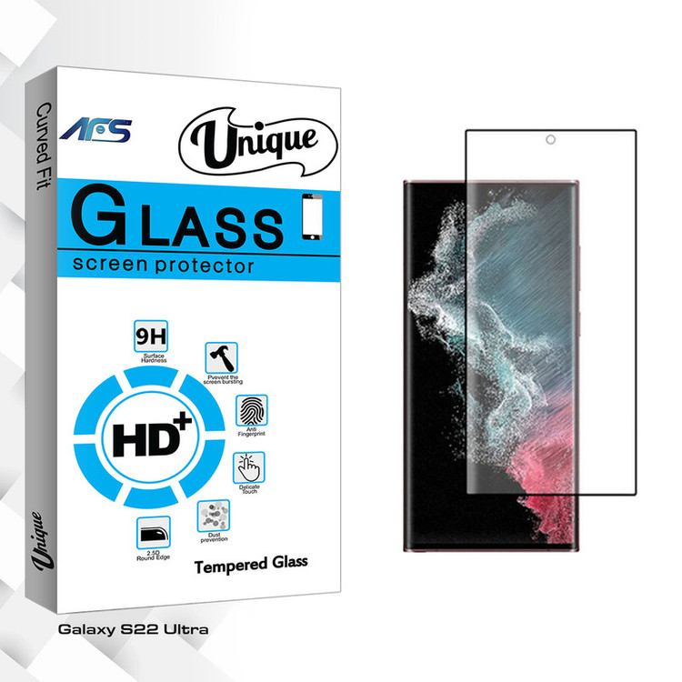 محافظ صفحه نمایش ای اف اس مدل Unique Pro مناسب برای گوشی موبایل سامسونگ Galaxy S22 Ultra
