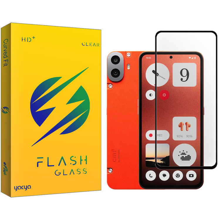 محافظ صفحه نمایش یاکیا مدل Flash مناسب برای گوشی موبایل ناتینگ CMF Phone 1