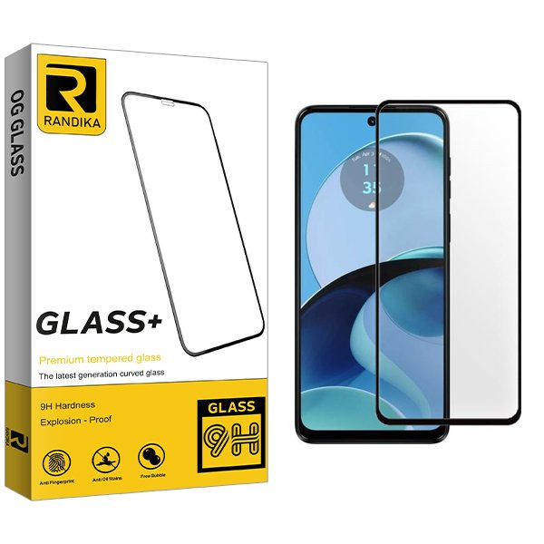 محافظ صفحه نمایش شیشه ای راندیکا مدل RK مناسب برای گوشی موبایل موتورولا Moto G14