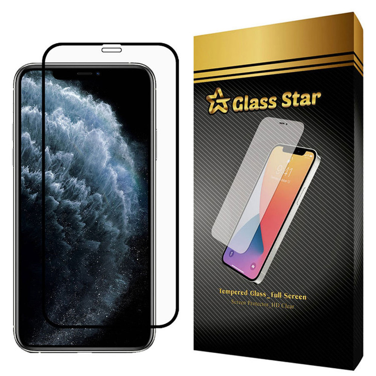 محافظ صفحه نمایش سرامیکی گلس استار مدل CR مناسب برای گوشی موبایل اپل iPhone 11