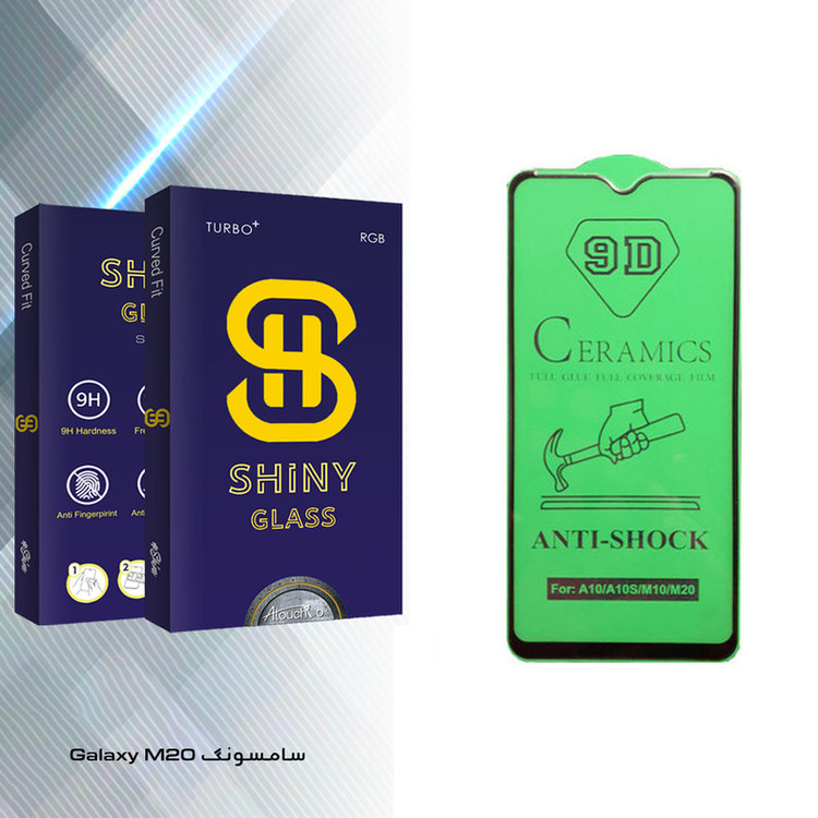 محافظ صفحه نمایش سرامیکی آتوچبو مدل Shiny Glass مناسب برای گوشی موبایل سامسونگ Galaxy M20