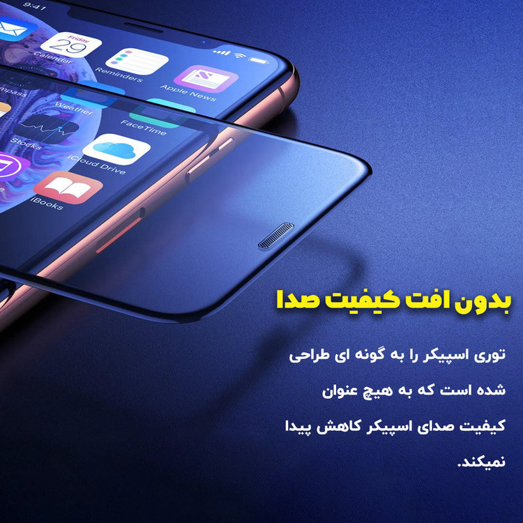 محافظ صفحه نمایش راندیکا مدل GLD مناسب برای گوشی موبایل اپل iPhone 13