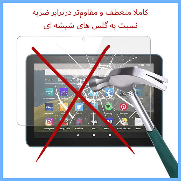 محافظ صفحه نمایش شفاف تکنو مدل HyGEL مناسب برای تبلت لنوو Yoga Tablet 10 HD Plus
