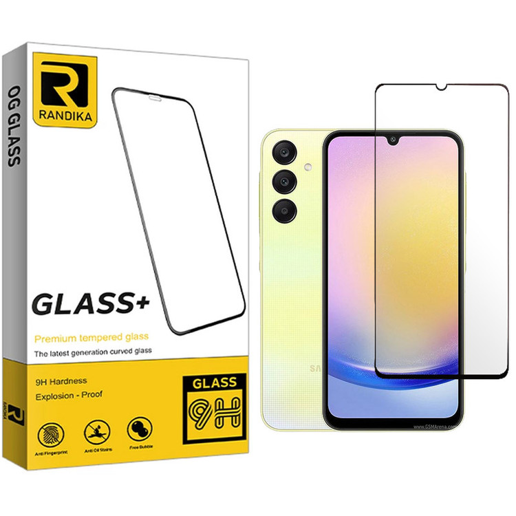 محافظ صفحه نمایش شیشه ای راندیکا مدل Premium مناسب برای گوشی موبایل سامسونگ Galaxy A25