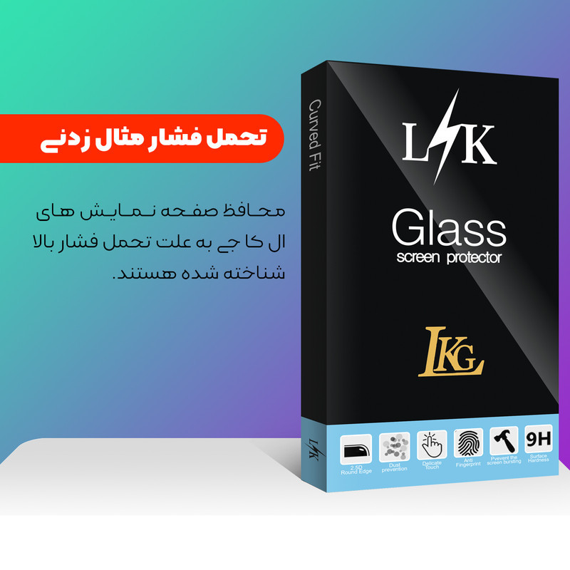 محافظ صفحه نمایش ال کا جی مدل LKK Antistatic مناسب برای گوشی موبایل شیائومی REDMI 12 4G/NOTE 12R/POCO M6 PRO 5G