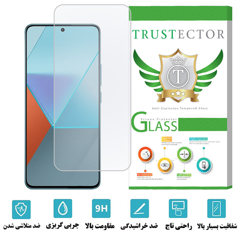 محافظ صفحه نمایش ساده تراستکتور مدل SIMPLT مناسب برای گوشی موبایل شیائومی Redmi Note 13 Pro