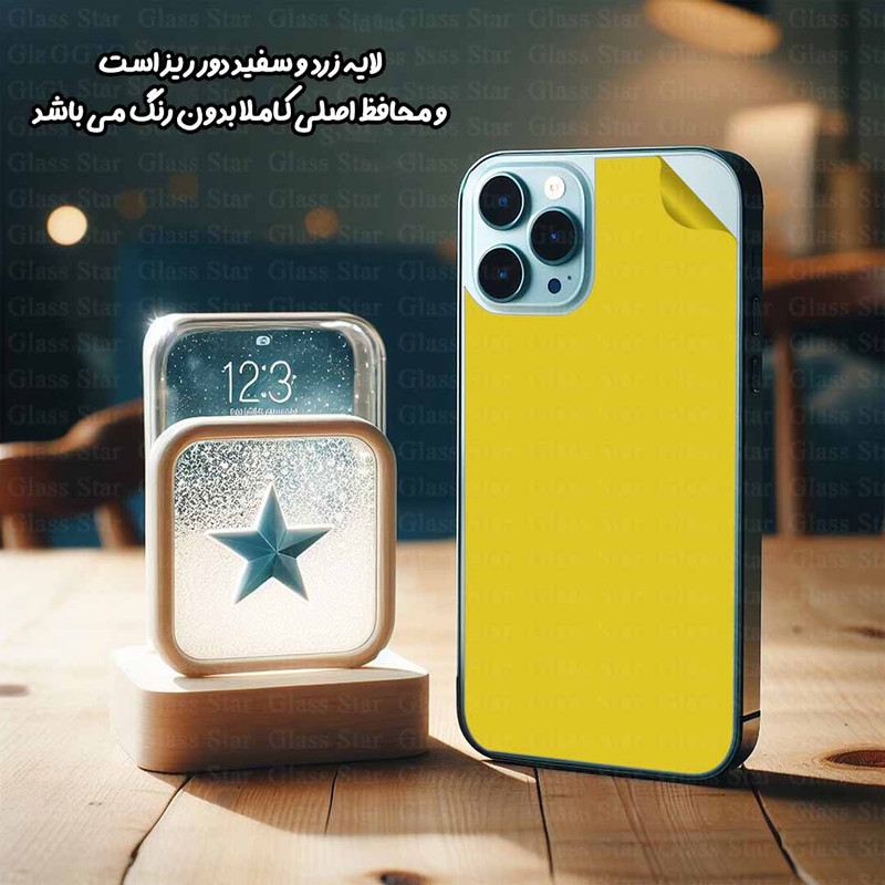 محافظ پشت گوشی نانو گلس استار مدل HYDROBACS مناسب برای گوشی موبایل اپل iPhone SE 2022 / iPhone SE 2020