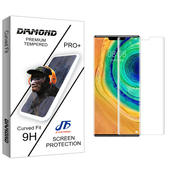 محافظ صفحه نمایش جی اف مدل Diamond UV مناسب برای گوشی موبایل هوآوی Mate 30 Pro