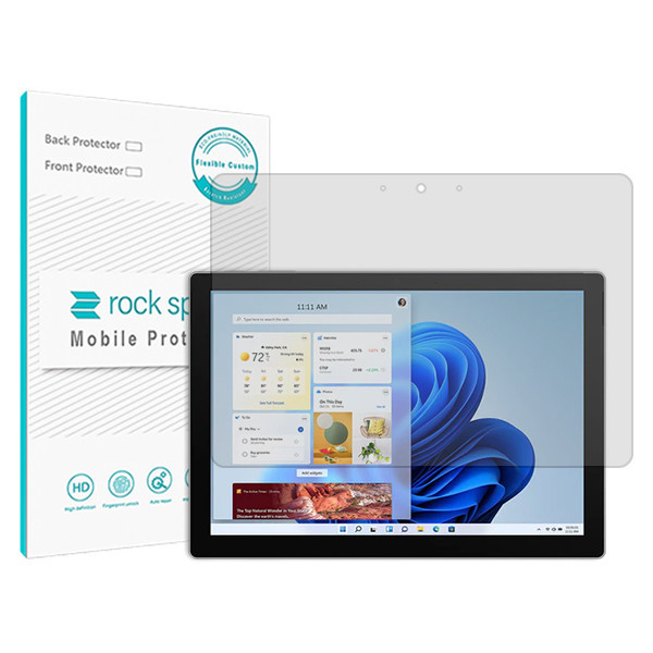 محافظ صفحه نمایش شفاف راک اسپیس مدل HyGEL مناسب برای تبلت مایکروسافت Surface Pro 7 Plus