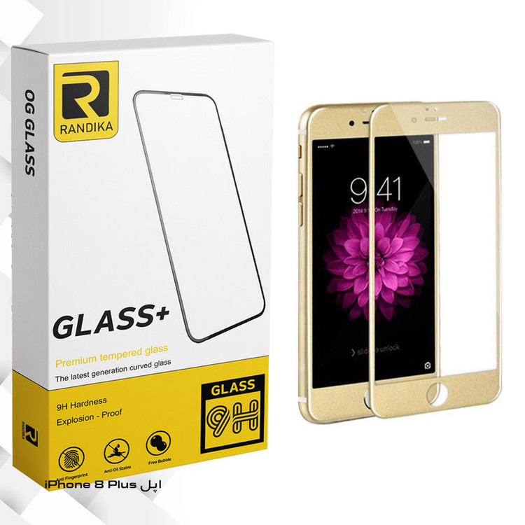 محافظ صفحه نمایش راندیکا مدل GLD مناسب برای گوشی موبایل اپل iPhone 8 Plus