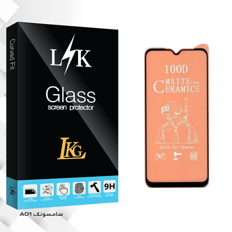 محافظ صفحه نمایش مات ال کا جی مدل LK Glass مناسب برای گوشی موبایل سامسونگ Galaxy A01