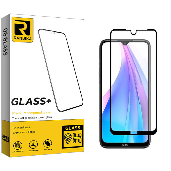 محافظ صفحه نمایش سرامیکی راندیکا مدل RK مناسب برای گوشی موبایل شیائومی Redmi Note 8T