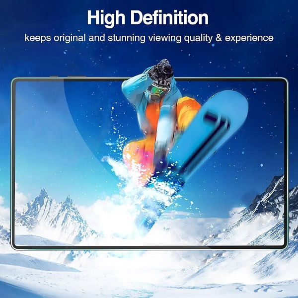 محافظ صفحه نمایش بوف مدل 5D مناسب برای تبلت سامسونگ Galaxy Tab S10 Plus/ S9 Plus/ S9 FE Plus/ S8 Plus/ S7 Plus/ S7 FE
