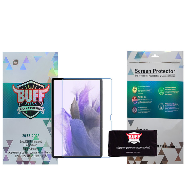محافظ صفحه نمایش بوف مدل 5D-Plus مناسب برای تبلت سامسونگ Galaxy Tab S7 FE /S7 Plus/ T975 / T976B / T970/ T735
