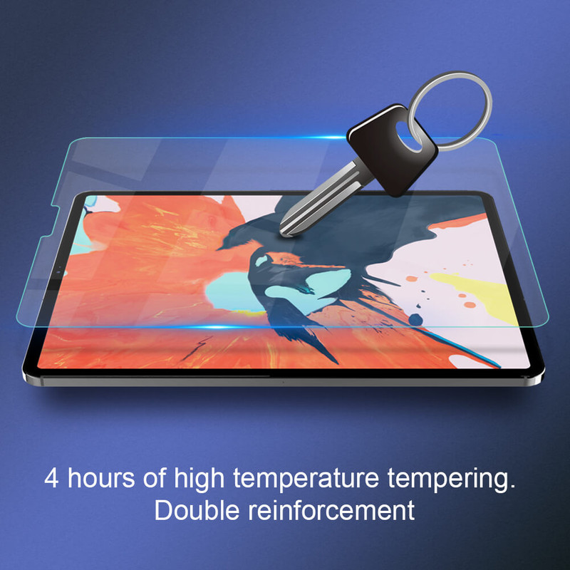 محافظ صفحه نمایش بوف مدل 5D-Plus مناسب برای تبلت اپل iPad Pro 11 2021/2020/2018