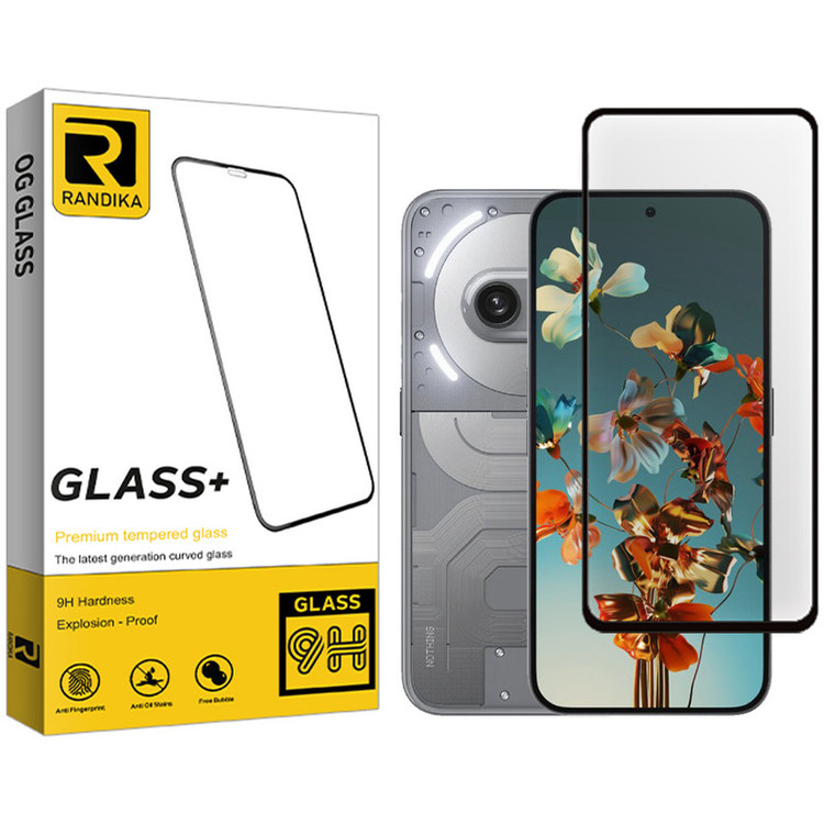 محافظ صفحه نمایش شیشه ای راندیکا مدل Premium مناسب برای گوشی موبایل ناتینگ فون 2a / 2a Plus