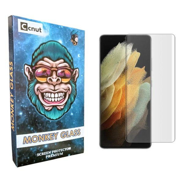 محافظ صفحه نمایش کوکونات مدل mnk UV_NW مناسب برای گوشی موبایل سامسونگ Galaxy S21 Ultra