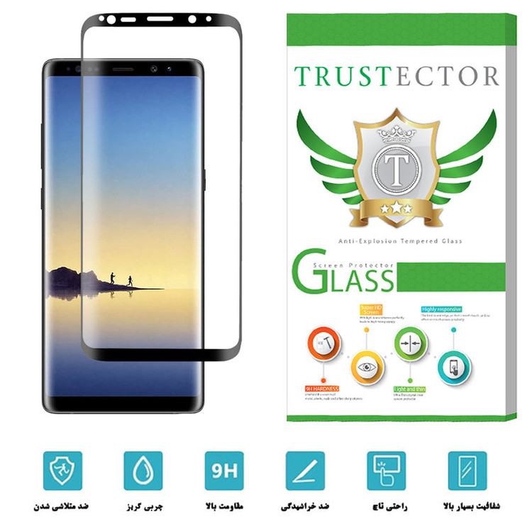 محافظ صفحه نمایش سرامیکی تراستکتور مدل CRA مناسب برای گوشی موبایل سامسونگ Galaxy Note9