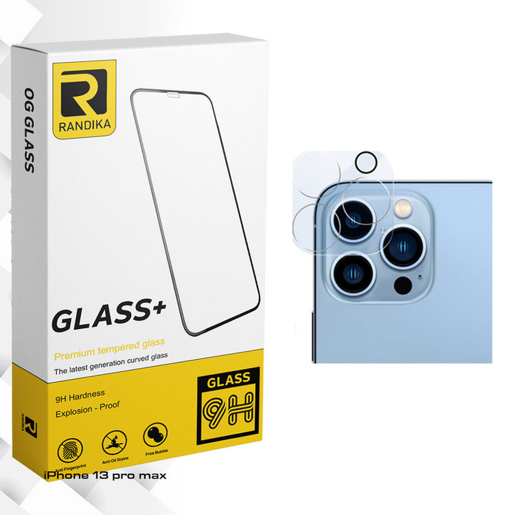 محافظ لنز گوشی راندیکا مدل Randika Glass FLL مناسب برای گوشی موبایل اپل iPhone 13 pro max
