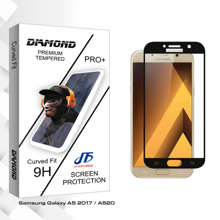 محافظ صفحه نمایش جی اف مدل Diamond glass مناسب برای گوشی موبایل سامسونگ Galaxy A5 2017 / A520