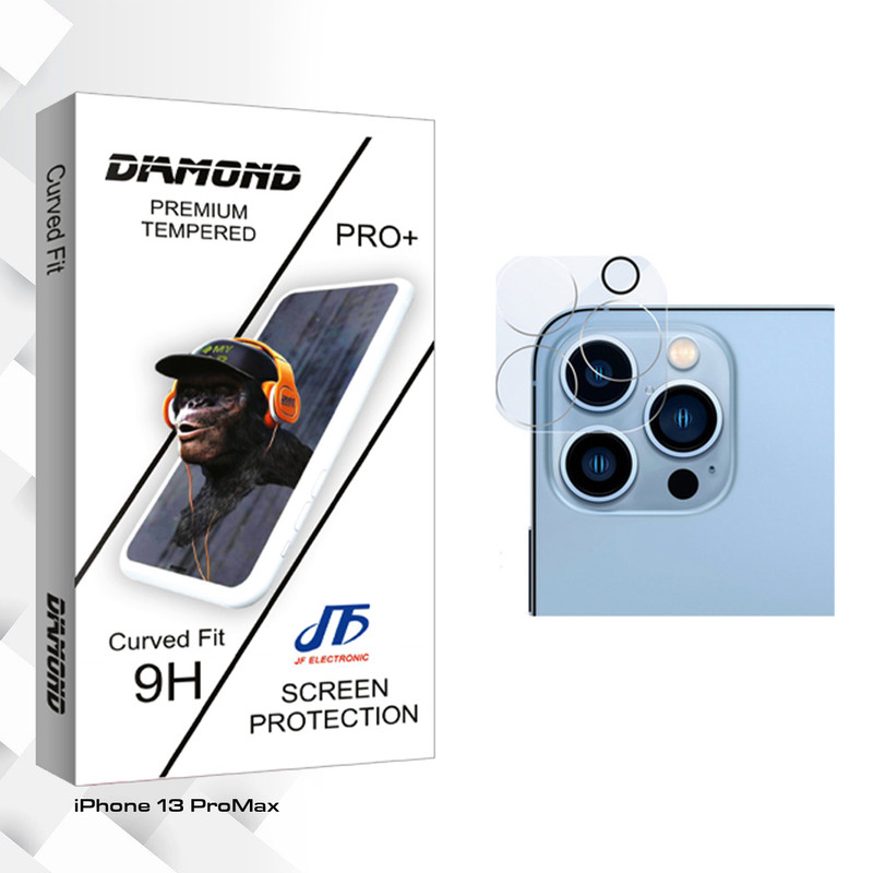 محافظ لنز گوشی جی اف مدل Diamond Glass FLL B مناسب برای گوشی موبایل اپل iPhone 13 ProMax