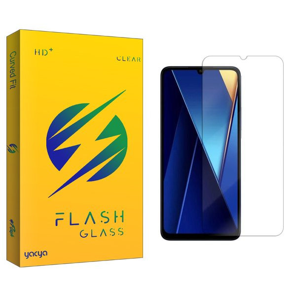 محافظ صفحه نمایش یاکیا مدل Yac مناسب برای گوشی موبایل شیائومی Poco C65