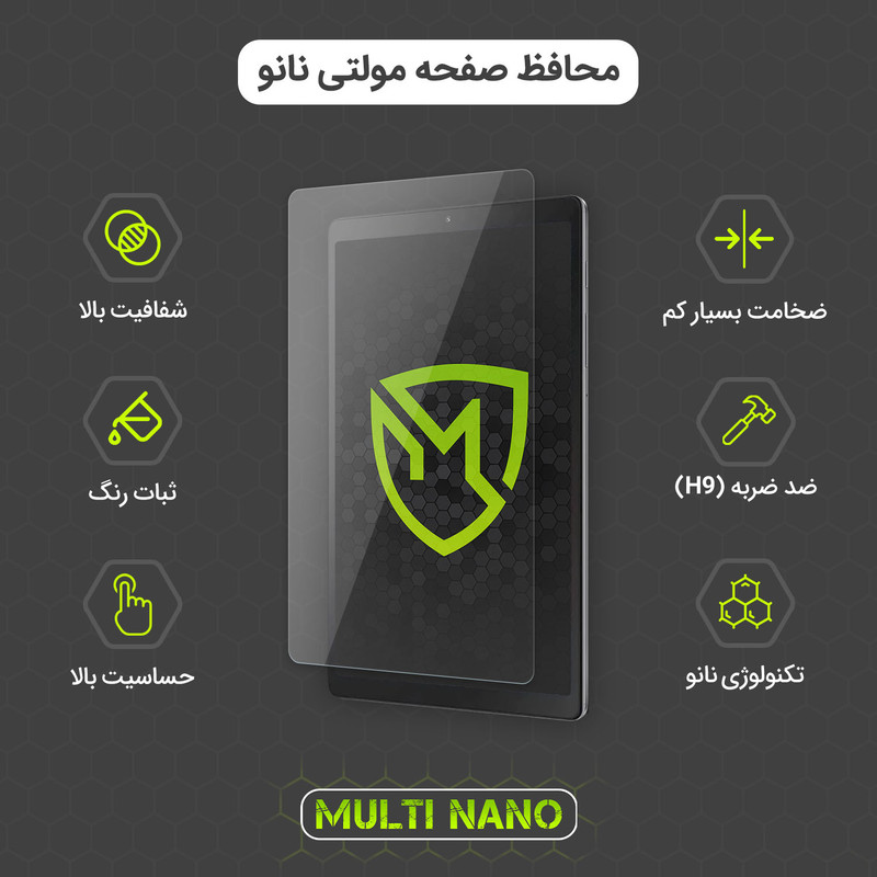 محافظ صفحه نمایش مولتی نانو مدل X-S2N مناسب برای تبلت اپل iPad Pro Gen 2 11 بسته دو عددی