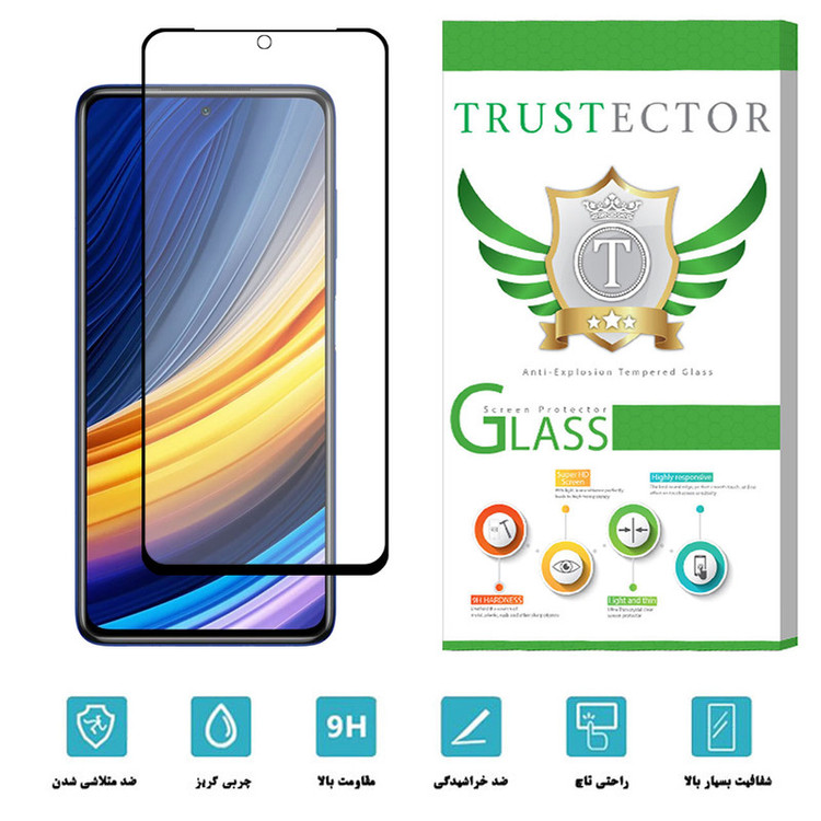 محافظ صفحه نمایش سرامیکی تراستکتور مدل CMA-T مناسب برای گوشی موبایل شیائومی Poco X3 Pro