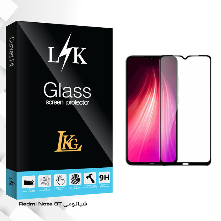 محافظ صفحه نمایش ال کا جی مدل LK Glass مناسب برای گوشی موبایل شیائومی Redmi Note 8T