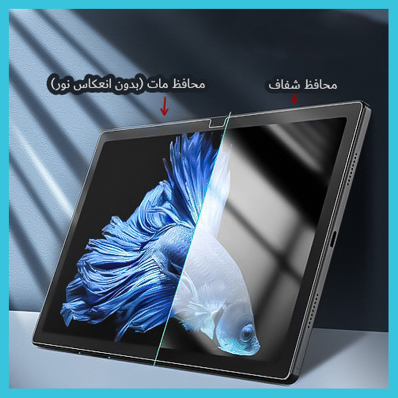 محافظ صفحه نمایش مات راک اسپیس مدل HyMTT مناسب برای تبلت آنر V6 به همراه محافظ پشت تبلت