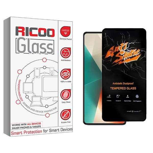 محافظ صفحه نمایش ریکو مدل RiC2 Antistatic مناسب برای گوشی موبایل شیائومی Redmi note 13