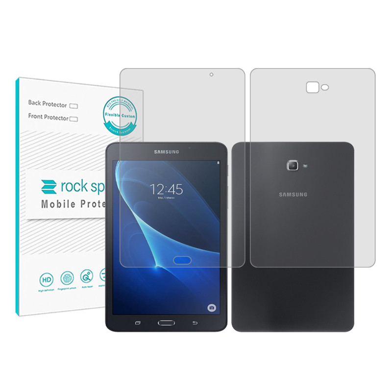 محافظ صفحه نمایش شفاف راک اسپیس مدل Hygel مناسب برای تبلت سامسونگ Galaxy Tab A 10.1 (2016) به همراه محافظ پشت تبلت