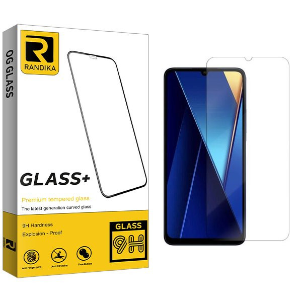 محافظ صفحه نمایش راندیکا مدل RK مناسب برای گوشی موبایل شیائومی Poco C65
