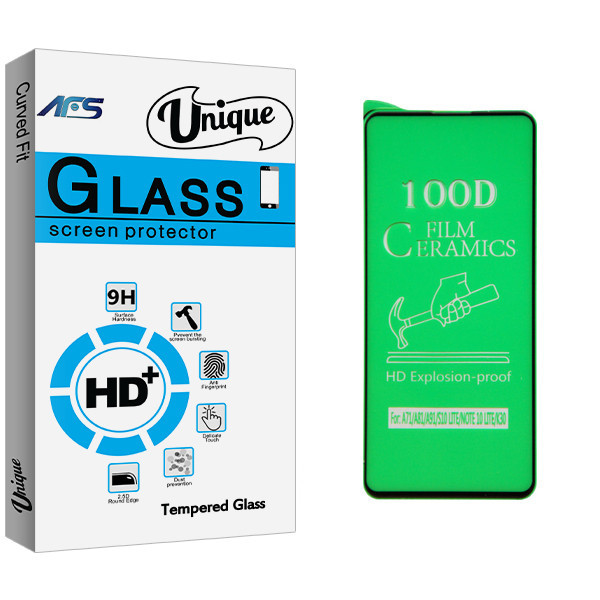 محافظ صفحه نمایش ای اف اس مدل Unique Glass مناسب برای گوشی موبایل سامسونگ Galaxy Note10 Lite