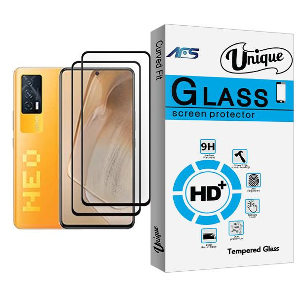 محافظ صفحه نمایش ای اف اس مدل Unique Glass MIX002 مناسب برای گوشی موبایل ویوو iQOO Neo5 بسته دو عددی