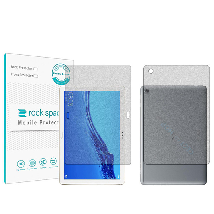 محافظ صفحه نمایش مات راک اسپیس مدل HyMTT مناسب برای تبلت هوآوی M5 Youth Edition 10.1 به همراه محافظ پشت گوشی