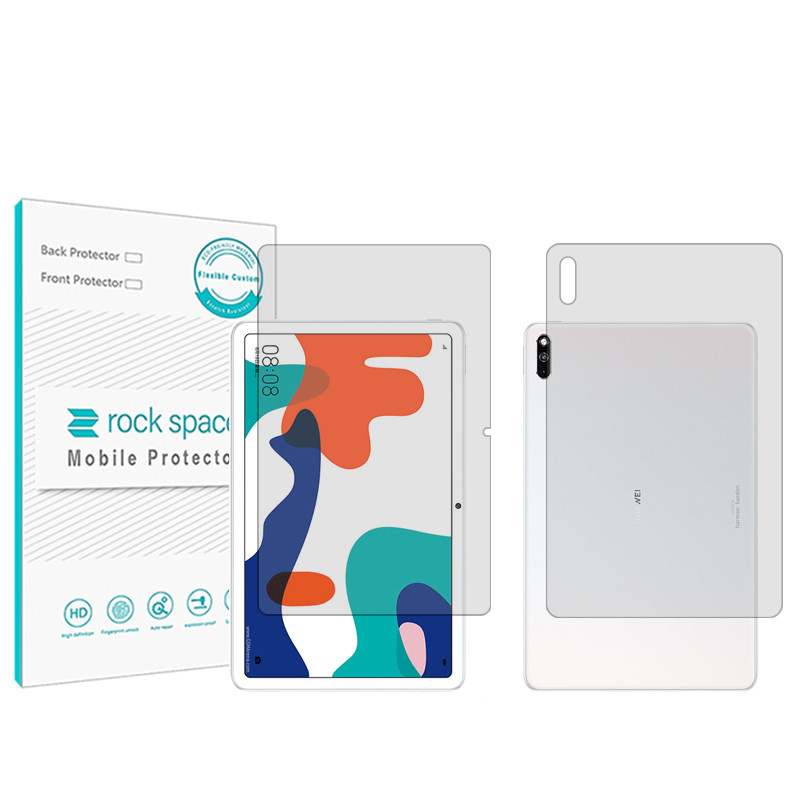 محافظ صفحه نمایش شفاف راک اسپیس مدل HyGEL مناسب برای تبلت هوآوی Matepad 10.4 به همراه محافظ پشت گوشی