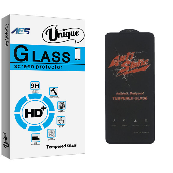 محافظ صفحه نمایش ای اف اس مدل Unique Glass ANTI-STATIC مناسب برای گوشی موبایل شیائومی NOTE 9s