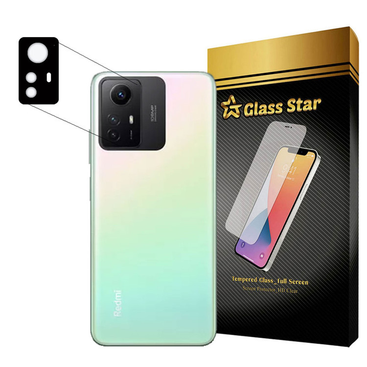 محافظ لنز دوربین گلس استار مدل 5DLENS مناسب برای گوشی موبایل شیائومی Redmi Note 12S