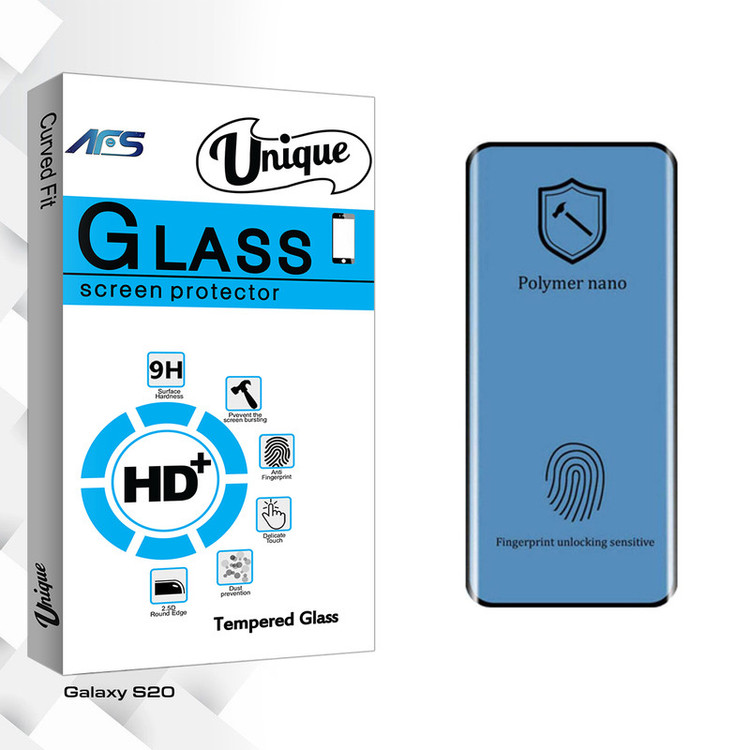 محافظ صفحه نمایش ای اف اس مدل Unique Pro Nano Polymer مناسب برای گوشی موبایل سامسونگ Galaxy S20
