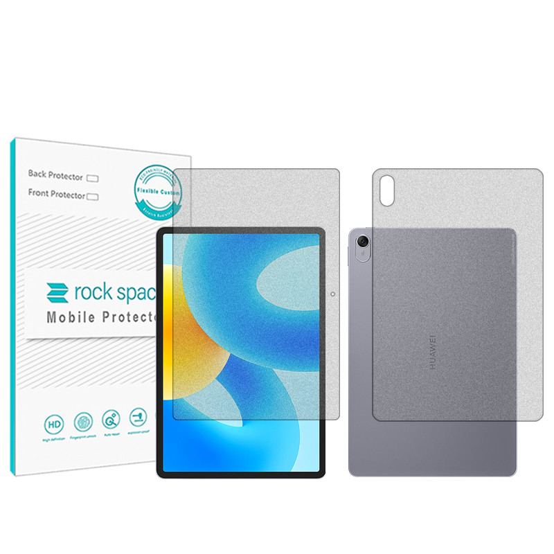 محافظ صفحه نمایش مات راک اسپیس مدل HyMTT مناسب برای تبلت هوآوی Matepad 11.5 2023 به همراه محافظ پشت گوشی