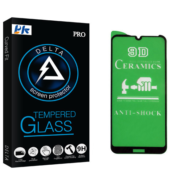 محافظ صفحه نمایش سرامیکی پی کی مدل Delta Glass مناسب برای گوشی موبایل هوآوی Y6 Prime 2019