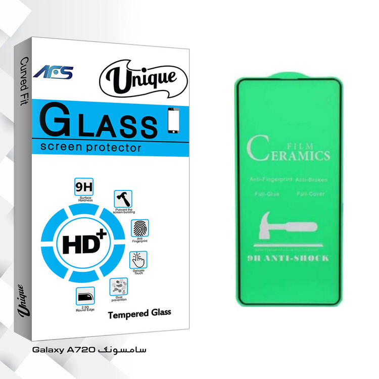 محافظ صفحه نمایش ای اف اس مدل Unique Glass مناسب برای گوشی موبایل سامسونگ Galaxy A720