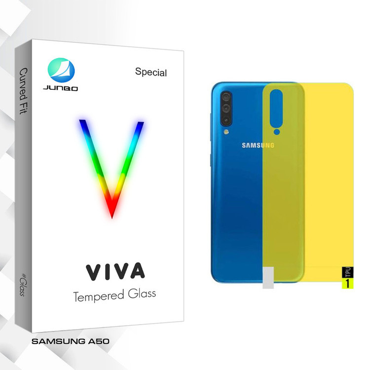 محافظ پشت گوشی جانبو مدل Viva Glass مناسب برای گوشی موبایل سامسونگ Galaxy A50