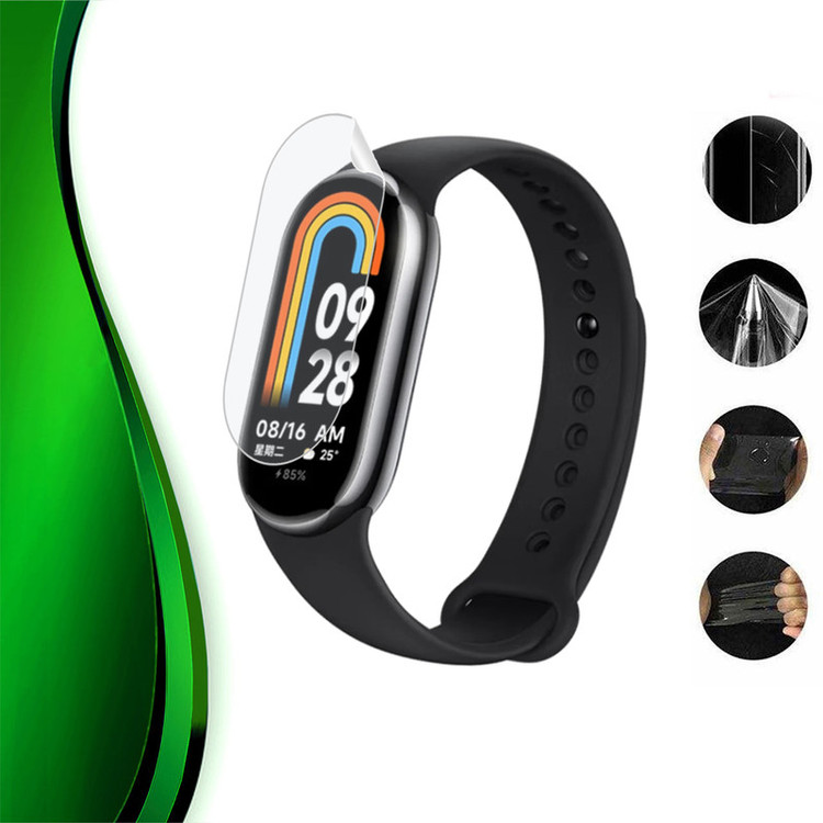 محافظ صفحه نمایش نانو تراستکتور مدل MTBWT مناسب برای ساعت هوشمند شیائومی Mi Band 8