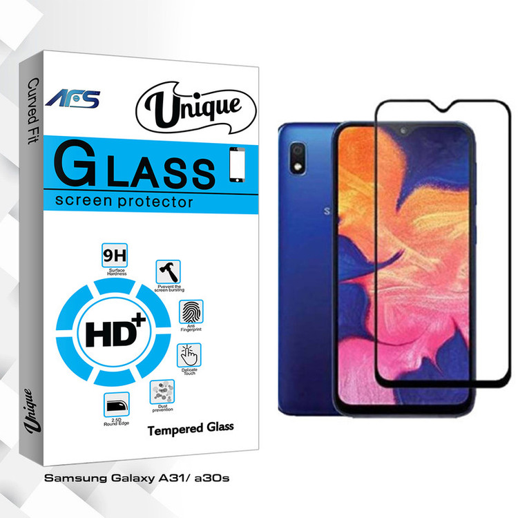 محافظ صفحه نمایش سرامیکی مات ای اف اس مدل Unique Glass مناسب برای گوشی موبایل سامسونگ Galaxy A31/ a30s