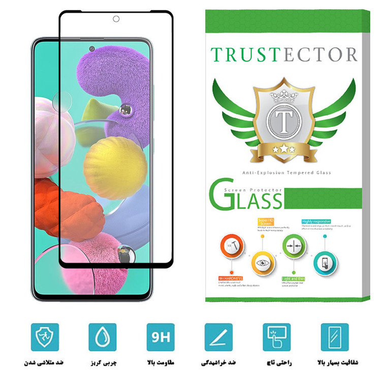 محافظ صفحه نمایش سرامیکی تراستکتور مدل CMT مناسب برای گوشی موبایل سامسونگ Galaxy A51