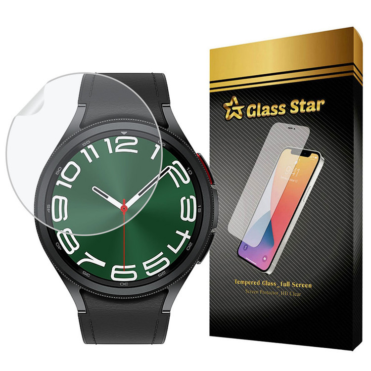 محافظ صفحه نمایش گلس استار مدل MTBWS مناسب برای ساعت هوشمند سامسونگ Galaxy Watch 6 Classic 47 mm